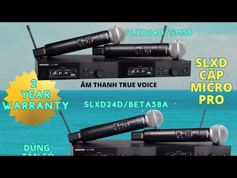 How to Setup or Change the Frequency on a Shure SLXD Wireless Microphone System