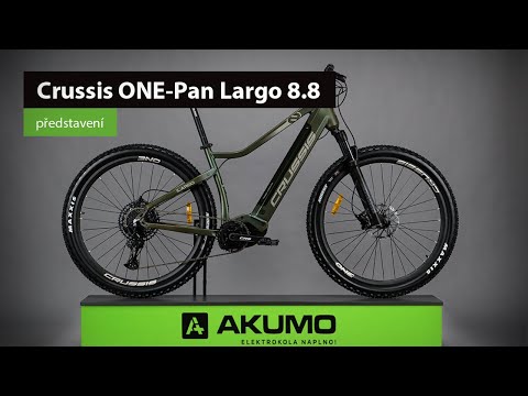 Elektrokolo CRUSSIS ONE-PAN Largo 8.8 - pánské horské elektrokolo