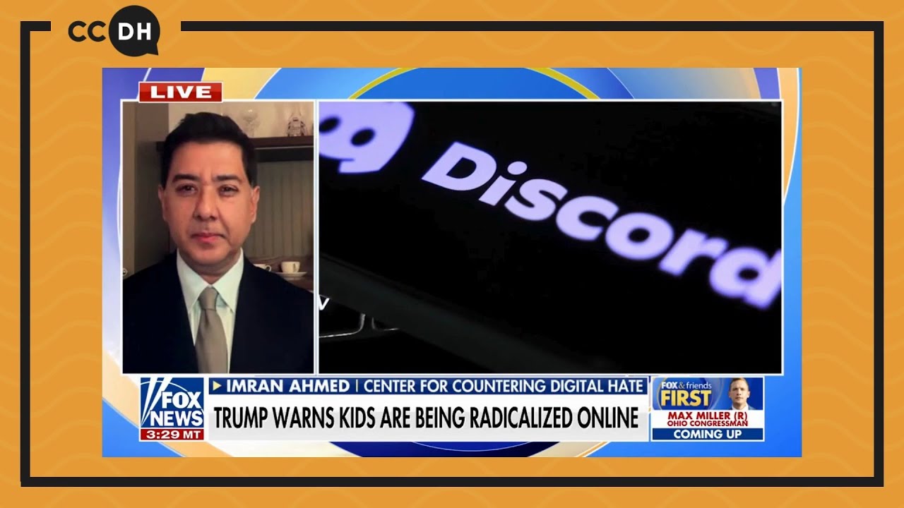 Imran Ahmed on Fox News: Section 230 is social media's Get Out of Jail Free Card