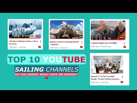 Top 10 Sailing YouTube Channels. Our Faves. Alluring Arctic, Parlay Revival, Wildling, NBJS, Tula's