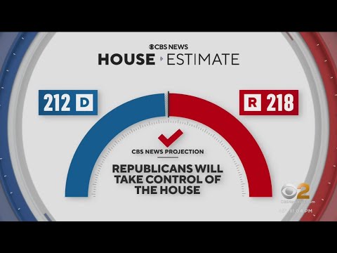 CBS News projects Republicans will take control of House