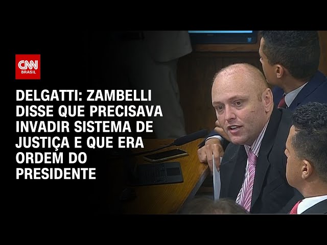 Delgatti: Zambelli disse que precisava invadir sistema de Justiça e que era ordem de Bolsonaro| LIVE