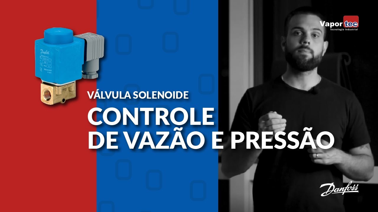 Válvulas solenoide: Controle de vazão e pressão