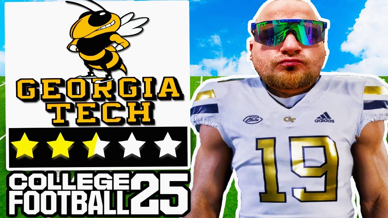 I Have 10 Years to Rebuild Georgia Tech in College Football 25