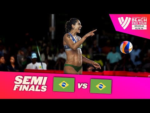 Carol/Rebecca vs. Ana Patrícia/Duda - Semi Final Highlights | Brasilia 2025 #BeachProTour