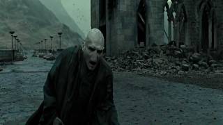 Harry Potter and the Deathly Hallows Part 2 - Voldemort's death [ HD Scene ]