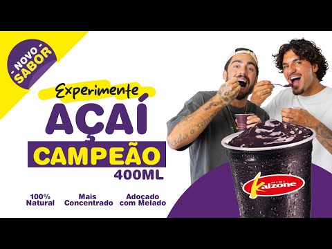 Açaà Campeão | Receita do Campeão Medina