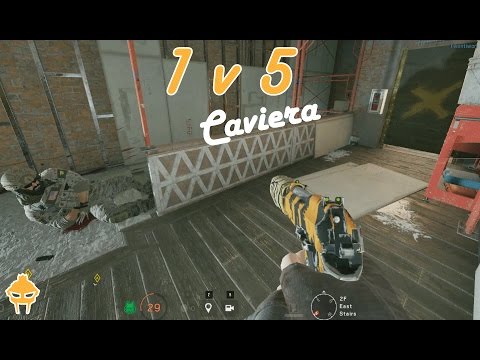 Caviera 1v5 + a round vs Macie Jay and his team