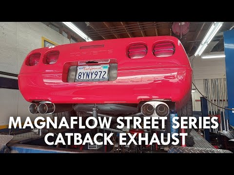 1996 Corvette LT4 Magnaflow Street Series Catback Exhaust