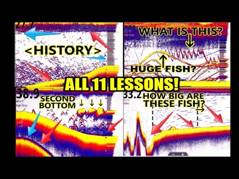 Sonar for Dummies! Fish Finder Explained for BEGINNERS! ALL 11 LESSONS PLUS SIDE SCAN!