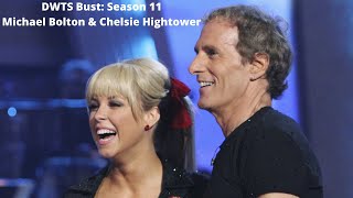 DWTS Bust: Season 11 Michael Bolton &amp; Chelsie Hightower