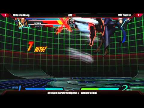 UMvC3 EG Justin Wong vs EMP Flocker - Apex 2014 Tournament