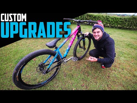 NEW CUSTOM PARTS MAKE THIS THE ULTIMATE DIRT JUMP BIKE!!
