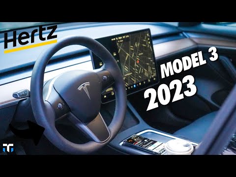 Alugando um Tesla Model 3 da Hertz em 2023!
