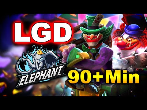 LGD vs Elephant - 90+ Min Techies Madness - PRO CUP CHINA DOTA 2