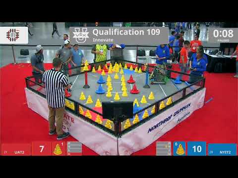 2018 VEXU Innovate Q109 - UAT2 vs NYIT2 - 61 to 55
