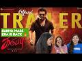 Karuppu Trailer Reaction Suriya Looks BRUTAL RJ Balaji Tamil Movie Reaction Naive Girls