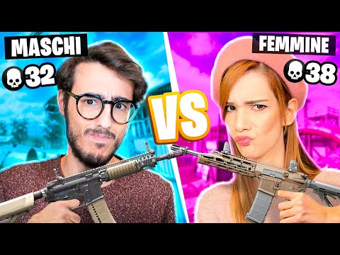 GARA DI KILL MASCHI CONTRO FEMMINE! - Call of Duty Mobile