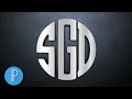 SGD Professional Logo Design On Pixellab Monogram Logo Design Pixellab Tutorials