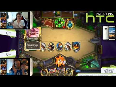 Hearthstone HTC Invitational Funny top-deck reaction