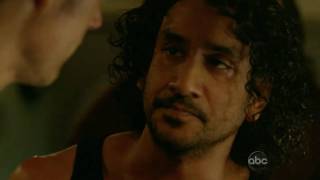 LOST: Sayid&#39;s self-sacrifice [6x14-The Candidate]