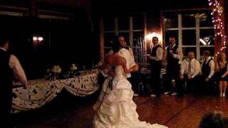 You're the One that I want (Grease) 1st dance surprise with Bridal party, followed by the 1st dance Ave Maria -Beyonce