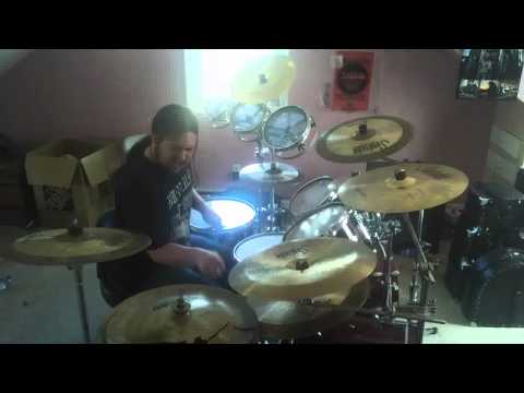 Bloodbath - At the Behest of Their Death drums (Pearl Masters MCX kit) (HD)