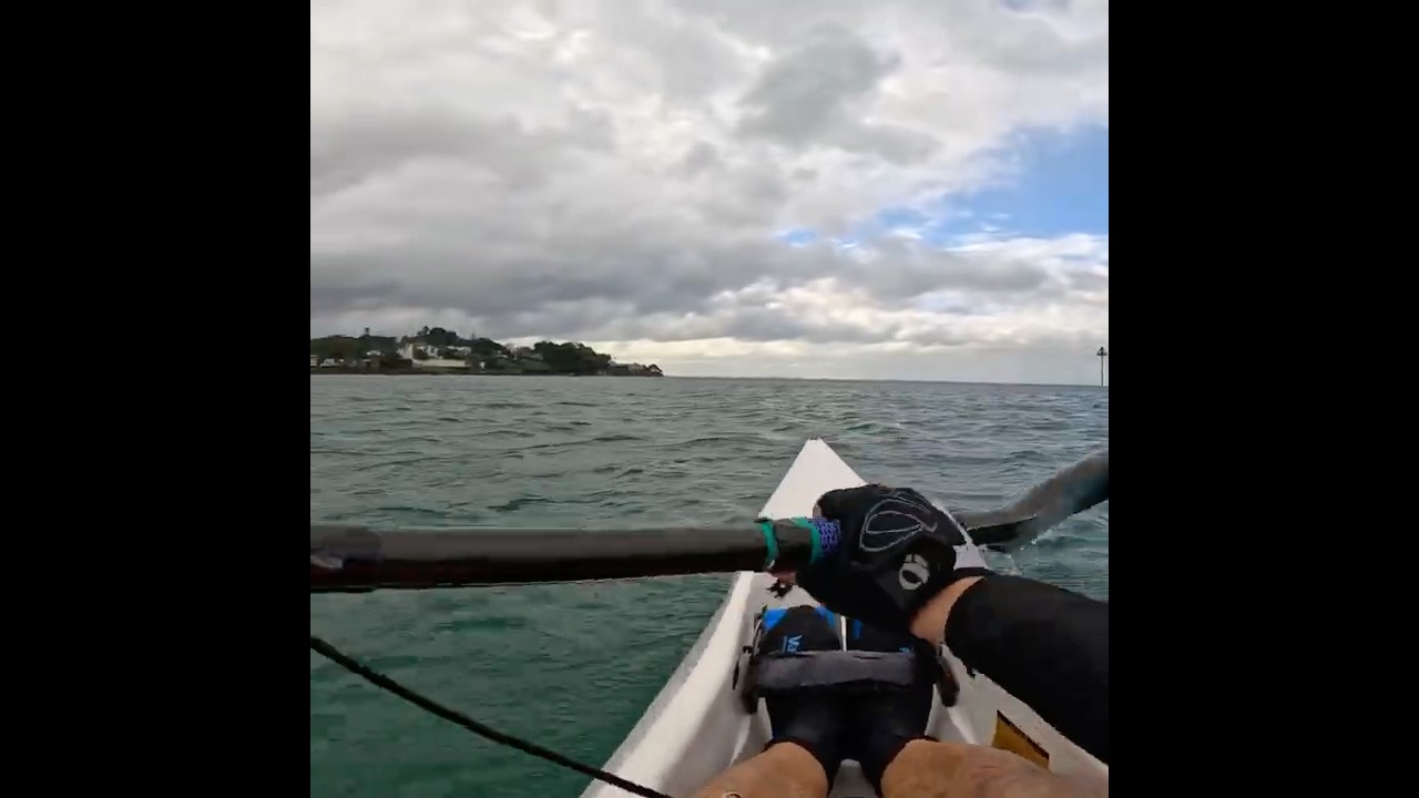 Around Takapuna beach #surfski #kayaklife #paddling #takapuna