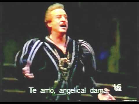 Alfredo Kraus: Partir deggio... T'amo qual s'ama un angelo... (Lucrezia Borgia - Donizetti) 1989.