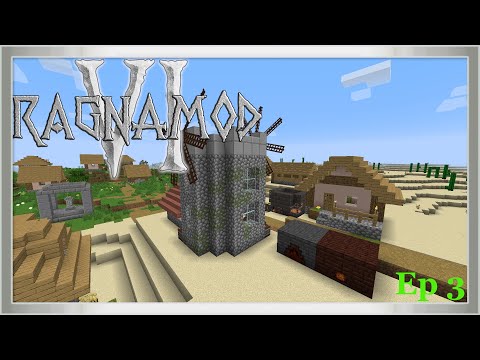 Minecraft but its modded - [Ragnamod VI 1.16.5] Day Three