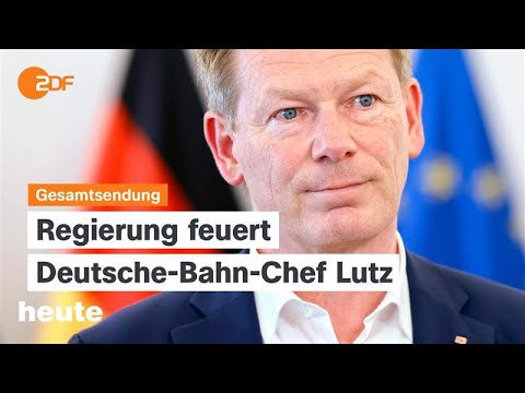 heute 19:00 Uhr vom 14.08.2025: Bahn-Chef Lutz geht, Geländegewinne Russlands, Treffen in Alaska