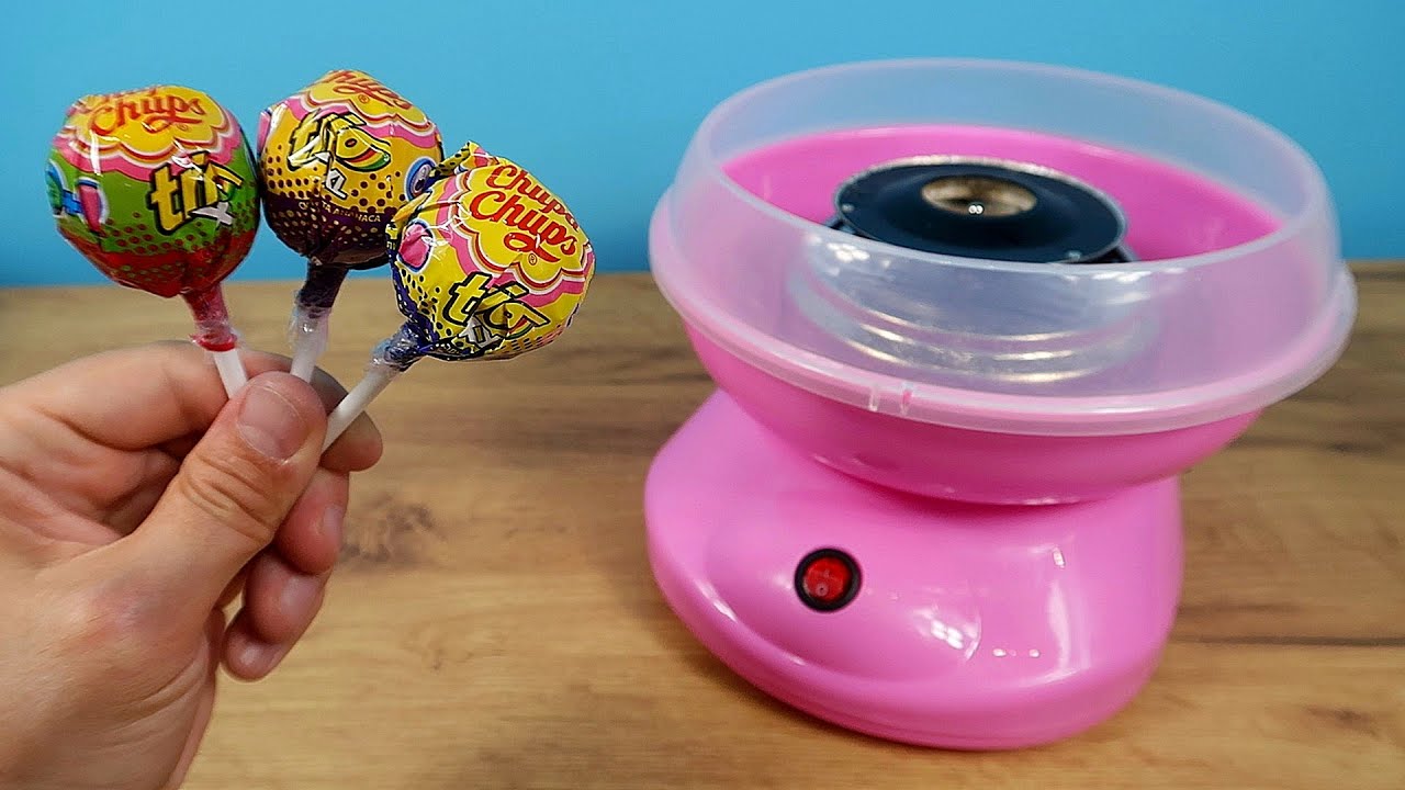 Получится ли Сладкая вата из конфеты Чупа-Чупс? Эксперимент! alex boyko