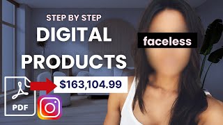 How to start selling Digital Products online without showing your face (step by step)