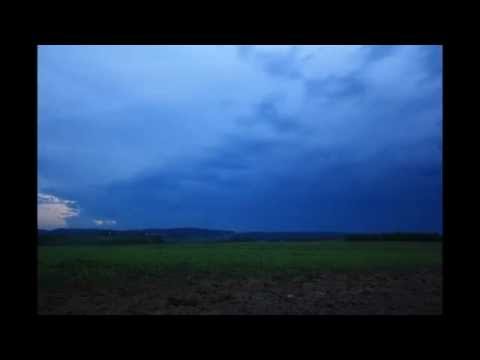 Timelapse: Shelf cloud - 29.5.2015