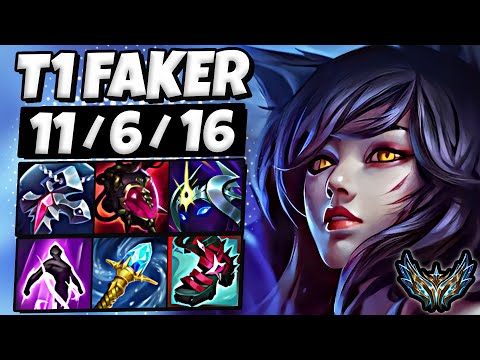 T1 Faker Ahri vs Talon [ MID ] Patch 25.10 Korea Challenger
