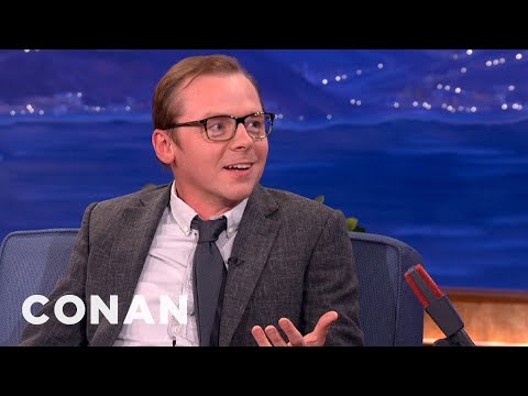 Simon Pegg Finds Tom Cruise Sickeningly Good-Looking | CONAN on TBS