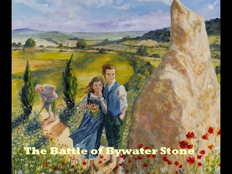 The Battle of Bywater Stone in the Shire - Miriam Ellis Fine Art
