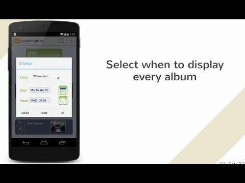 Own Photos 2 Wallpaper Changer Video