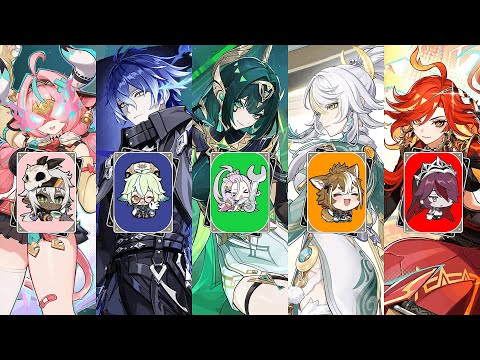 Top 5 DPS With 4 Star Supports