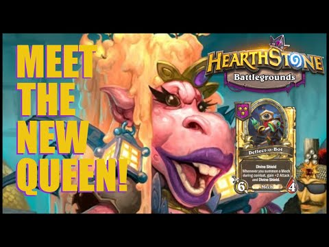 Buffed QUEEN WAGTOGGLE Is INSANE! | Hearthstone Battlegrounds