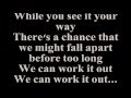 STEVIE WONDER - WE CAN WORK IT OUT (Lyrics)