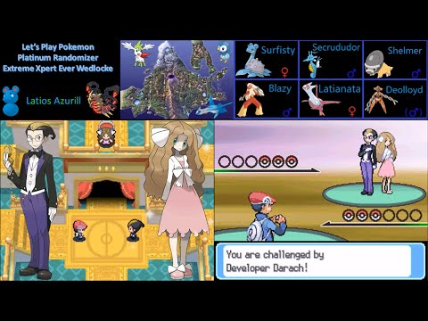 Pokemon Platinum Randomizer Extreme Xpert Ever Wedlocke:  Part 38 - Castle Of Battles