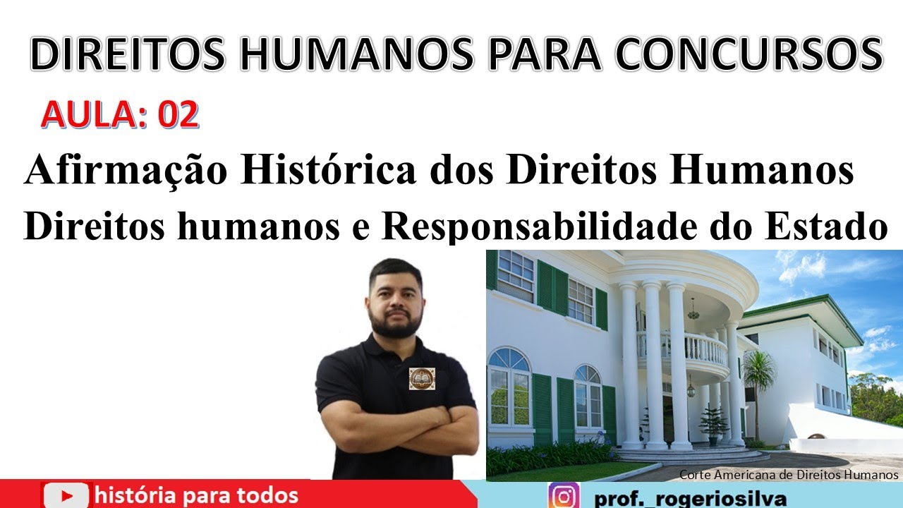 Afirmação Histórica dos Direitos Humanos - Aula 02 Concurso PMPA 2023