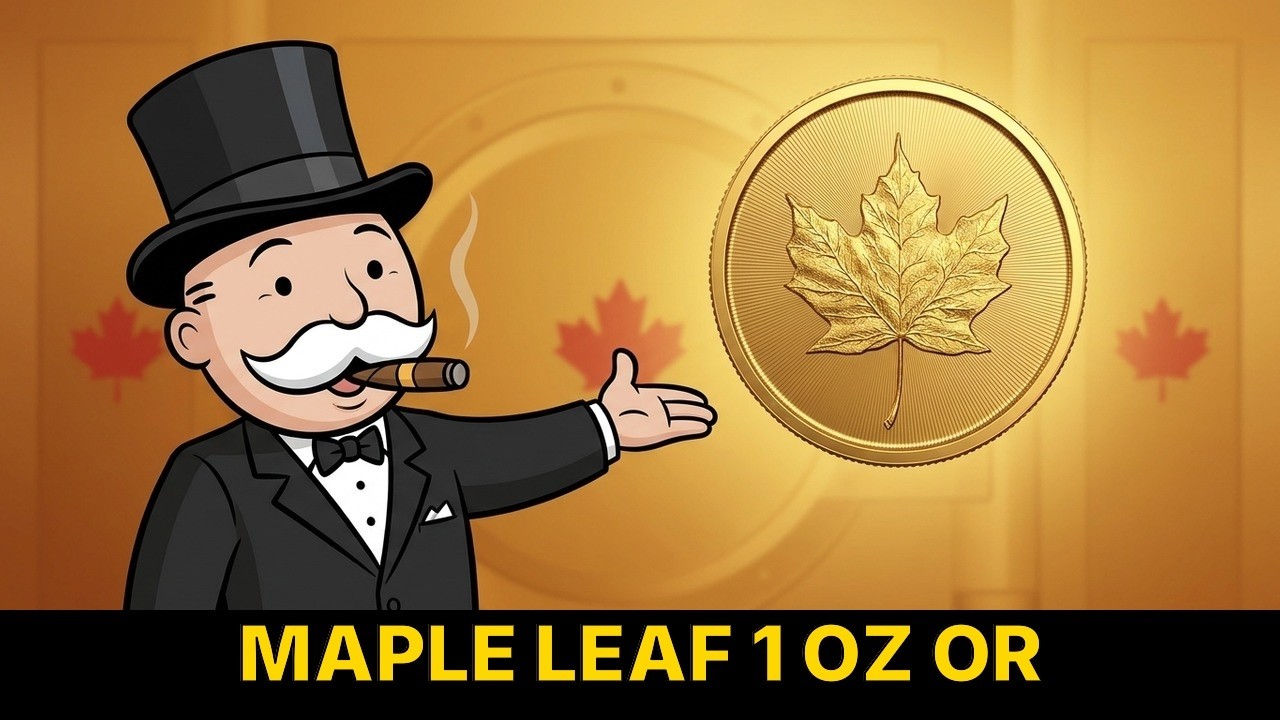 Vidéo Maple Leaf 1 Oz Or — BullionRadar