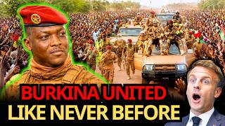 BREAKING: Thousands CHEER Captain IBRAHIM TRAORE — Burkina STANDS UNITED