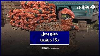 أسعار البصل تشتعل في المغرب.. الكيلو بـ15 درهم وباعة يفسرون thumbnail