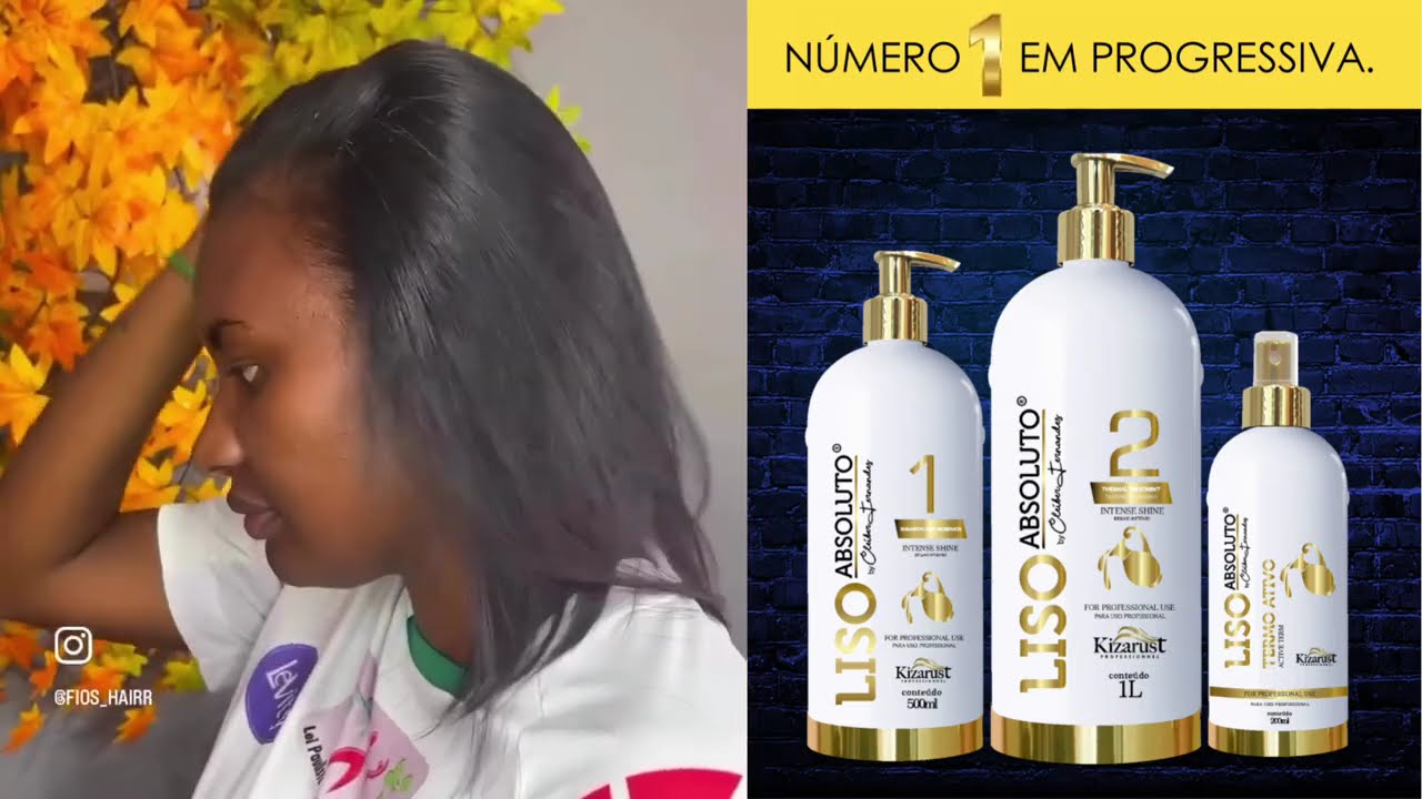 Imagem Video PROGRESSIVA - LISO ABSOLUTO COMPLETO + SERUM