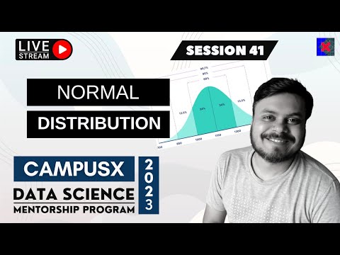 Session 41 - Normal Distribution | DSMP 2023