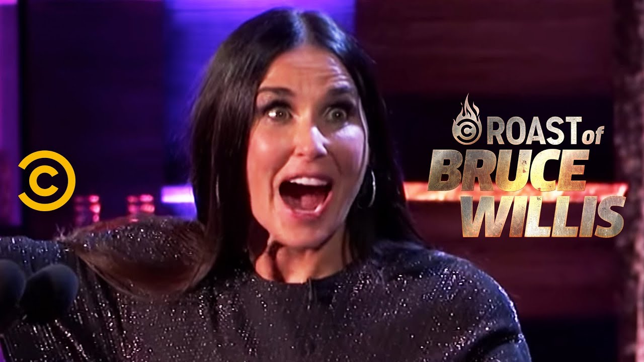 Demi Moore Surprises Her Ex - Roast of Bruce Willis thumnail