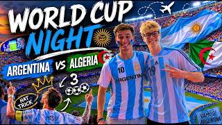 I Witnessed Messi’s Hat Trick LIVE at the World Cup… (Argentina vs Algeria)